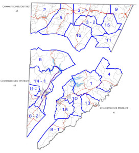 County Council District Maps | Seventh State